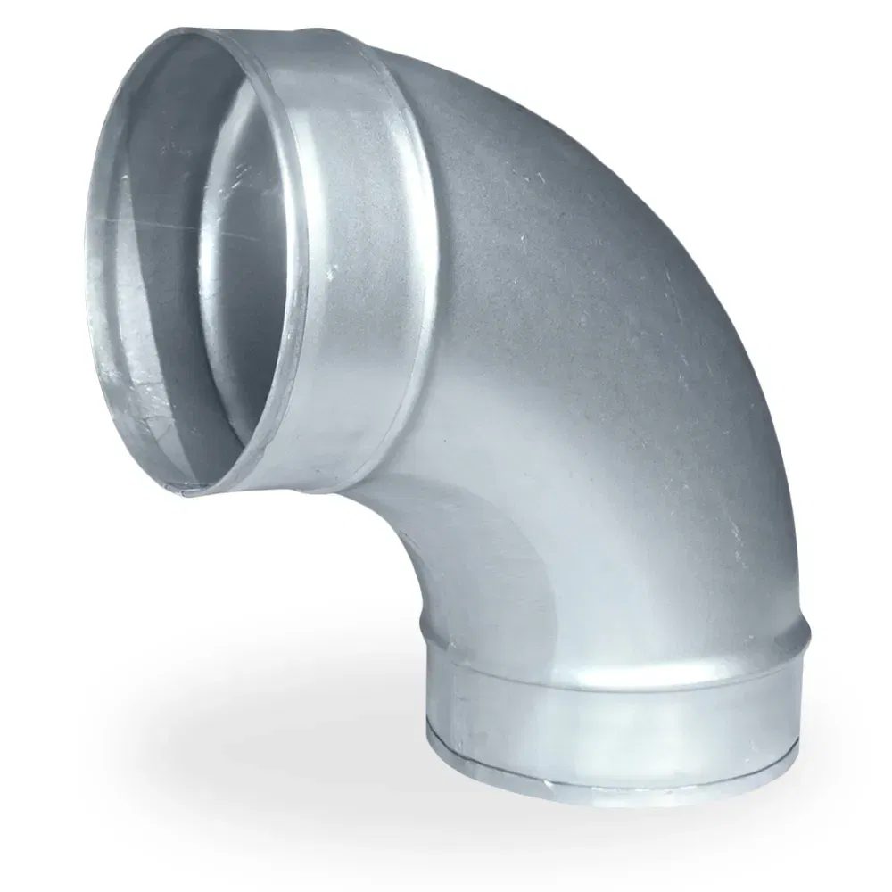 Kolano tłoczone ø 100/ø125/ø150/ø160/ø200 - 90