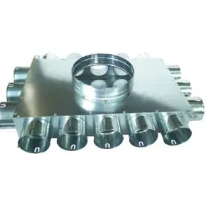 Skrzynka rozdzielcza nieizolowana ( ROZDZIELACZ ) 8/12/14/16/18 x 75