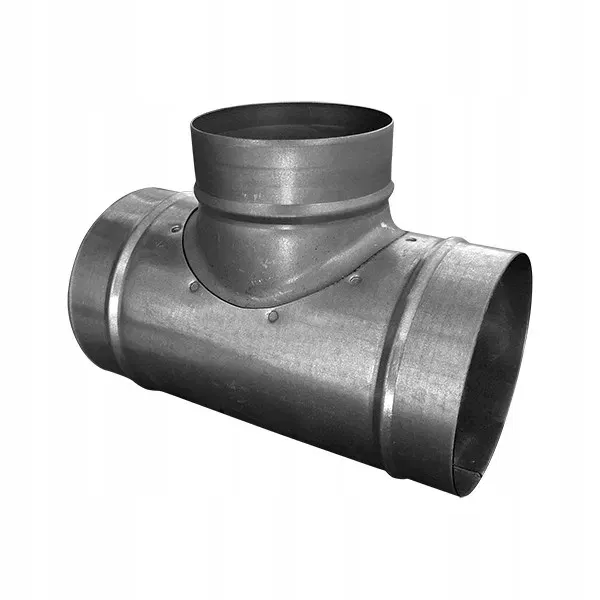Trójnik tłoczony TCP ocynkowany REDUKCYJNY