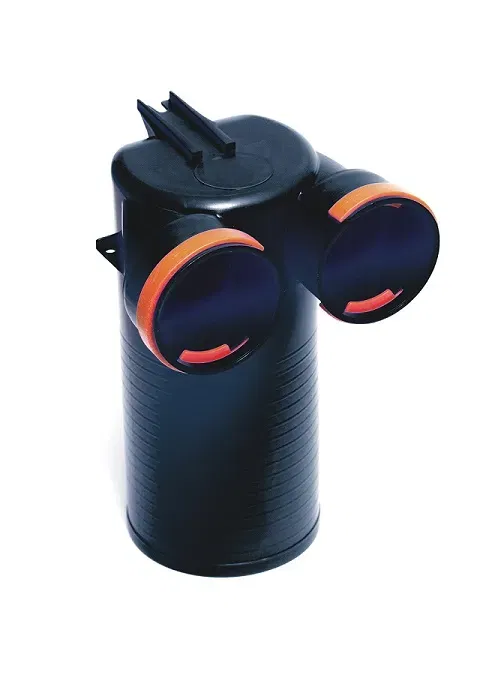 Skrzynka rozprężna OVA 2x75/125 w kolorze czarnym