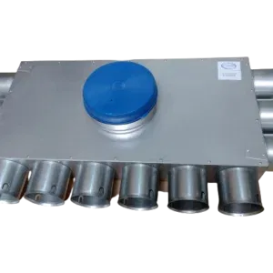 Skrzynka rozdzielcza izolowana z uszczelkami i zaślepką ( ROZDZIELACZ ) wyjście fi. 160-8/12