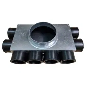 Skrzynka rozdzielcza ( ROZDZIELACZ ) GUMOWE króćce 75 przyłącze fi. 160