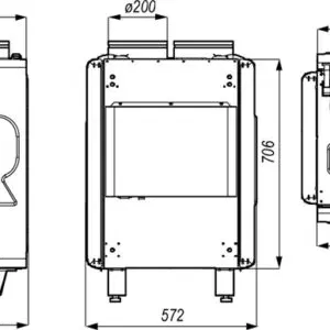 Rekuperator DEFRO DRX 300 V