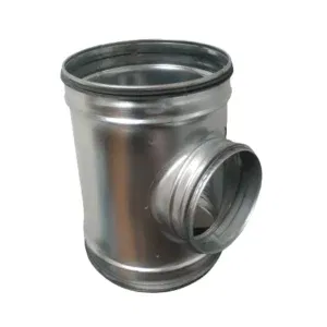 Trójnik tłoczony TCP ocynkowany REDUKCYJNY USZCZELKOWY