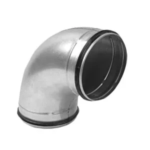 Kolano tłoczone ø 100/ø125/ø150/ø160/ø200 – 90 USZCZELKOWE