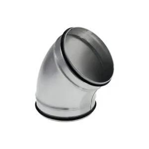 Kolano tłoczone ø 100/ø125/ø150/ø160/ø200 – 45° USZCZELKOWE