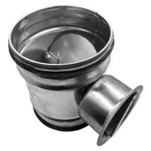 Przepustnica zamykająca z uszczelką DASL