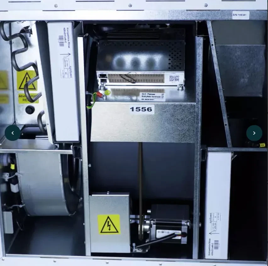 Rekuperator KOMFOVENT DOMEKT wersja V ( króćce górne )