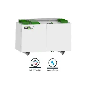 Rekuperator przeciwprądowy WANAS COMBO 430 V