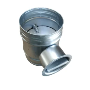 Przepustnica ręczna zamykająca DAS