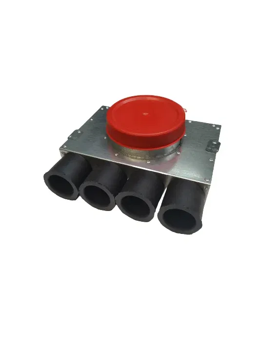 Skrzynka rozprężna KLO-4x50 GUMOWE króćce NYPLOWA