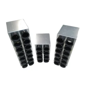 Rozdzielacz rurowy dwurzędowy GUMOWE KRÓĆCE 75